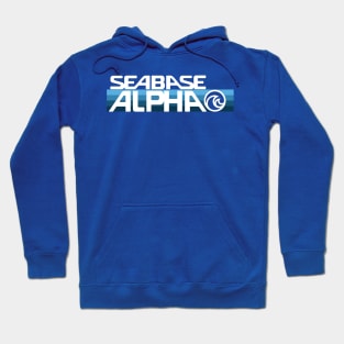 EPCOT Center The Living Seas Seabase Alpha Logo Hoodie